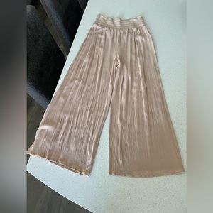 Pink Lily Beige Oversized Pants - Size L